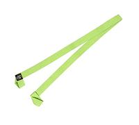 Yoga-Mad Yoga Mat Carry Strap, Adjustable Loops to Fit All Mat Sizes, 100% Cotton, Durable Yoga Mat Carrying Strap Sling (Lime Green)