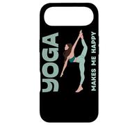 Yoga Makes Me Happy Meditation Think Positive Fitness Tee Case for iPhone Air
