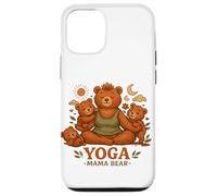 Yoga Mama Bear Funny Gift For Moms Mindfulness Wellness Case for iPhone 12/12 Pro