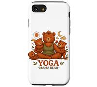 Yoga Mama Bear Funny Gift For Moms Mindfulness Wellness Case for iPhone SE (2020) / 7/8