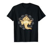 Yoga Mandala Elephant Hindus Dharma Chakra Hinduism T-Shirt