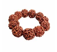 Yoga Mantra Bracelet, 20mm Bodhi Beads, 11 Beads | practice tool, breath focus, calm energy, portable