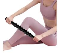 Yoga Massage Stick - 45cm Muscle Roller, PP+Steel Fascia Stick, Handheld Portable Massager with Deep Pressure Points | Effective Recovery Tool for Football Walking, Apartment and Dormitory Use