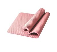 Yoga Mat 10mm 15mm Thick Yoga Mat Anti-slip Blanket Home Gym Sport Lose Weight Fitness Mats Exercise Pad For Women(Pink,10mm)