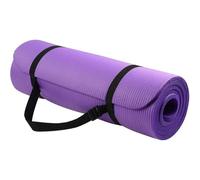 Yoga Mat 15mm Thick Exercise Mat Gym Workout Fitness Pilates Home Non Slip (Purple)