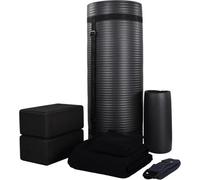 Yoga Mat 7-Pc Set, Balancefrom Gym Yoga Set With Carrying Strap, Black