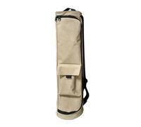 Yoga Mat Bag, 72×14cm Waterproof Mat Carrier Bag for Pilates Exercise | Large Opening, Breathable Metal Mesh, Reinforced Base & Side Pocket, Adjustable & Detachable Strap