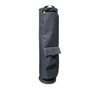 Yoga Mat Bag, 72×14cm Waterproof Mat Carrier Bag for Pilates Exercise | Large Opening, Breathable Metal Mesh, Reinforced Base & Side Pocket, Adjustable & Detachable Strap