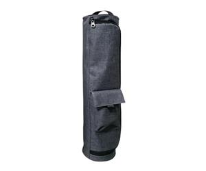 Yoga Mat Bag, 72×14cm Waterproof Mat Carrier Bag for Pilates Exercise | Large Opening, Breathable Metal Mesh, Reinforced Base & Side Pocket, Adjustable & Detachable Strap