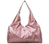 Yoga Mat Bag Gym Fitness Bags for Women Men Training Sac De Sport Travel Gymtas Nylon Outdoor Sports Tas Sporttas(Glitter Pink)