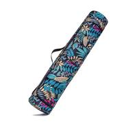 Yoga Mat Bag Printed Yoga Bag Yoga Mat Bag Men Women Sports Mat Bag Pilates Mat Backpack Fitness Dance Gym Mat Cover Sports Backpack(A05 16-76cm)