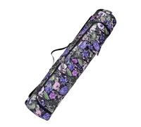 Yoga Mat Compact Carry Bag, Adjustable Strap Printed Portable Fashion Large-Capacity One-Shoulder Exercise Fitness(Color03)