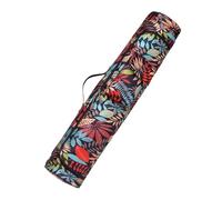 Yoga Mat Compact Carry Bag, Adjustable Strap Printed Portable Fashion Large-Capacity One-Shoulder Exercise Fitness(Color01)