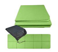 Yoga mat, fitness mat, gymnastics mat, Pilates mat, aerobic mat, foldable, 6 mm