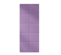 Yoga Mat Foldable Yoga Mat Non-slip Shock-absorbing Silent and Thickened Portable for Girls Exercise Gymnastics Equipment for Home(Purple 183cmX61cm)