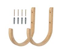 Yoga Mat Holder 2 Pieces with Screws Space Saving Hanger