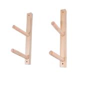Yoga Mat Holder Wall Mount Suitable For Solid Wood Yoga Mat Rack Foam Massage Roller Wall Shelf Storage Mounted Wooden Organizer Stand(5 floors high 90cm)