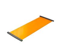Yoga Mat Multifunctional Yoga Sliding Mat For Ice Hockey Roller Skating Leg Exercise Indoor Sliding Fitness Training Board(200cm Orange)