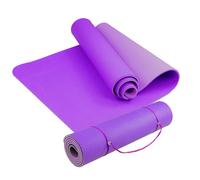 Yoga Mat Rollable 6Mm Aerobics Fitness Pilates Non-Slip