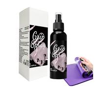 Yoga Mat Spray Cleaner - Anti-Slip Non-Sticky Liquid for Deep Cleaning, Odor Removal with Fresh Scent, Gym Equipment Cleaner for Shoes Sports Gloves Gear, Natural Formula, Easy Spray Bottle Packaging