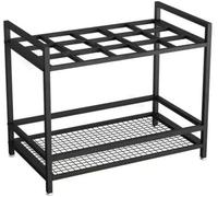 Yoga Mat Stand - Durable Metal Holder for Foam Roller & Pilates Mat - Space Saving Storage Solution for Home & Clubs