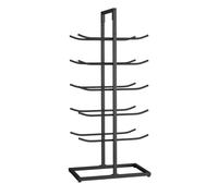 Yoga Mat Stand - Floor-Standing Metal Storage Rack, 5-Layer Double-Sided Design for Home Gym or Commercial Use, Large Capacity
