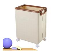 Yoga Mat Storage Bin - Foldable Utility Crate, Workout Gear Basket | Multipurpose Organizer Rack, Space-Saving Holder Box, Home Corners, Laundry Rooms For Tidy Storage, Item Separation, Neat Setup