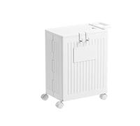 Yoga Mat Storage Clothes Basket For Home Foldable Good-looking Large Capaci Clothes Storage Basket Bucket Yoga Mat Accessible(WHITE)