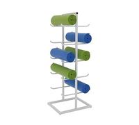 Yoga Mat Storage Rack, 5-Tier Floor Standing Organizer for Yoga Room and Home Gym, Holds Multiple Mats and Foam Rollers