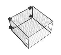 Yoga Mat Storage Rack Holds Multiple Mats Iron and Plastic Black with Wheels Movable Gym Equipment Holder for Dumbbells Home Gym and Balcony