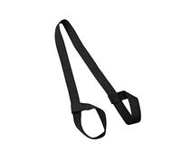 Yoga Mat Strap Sling Adjustable Durable Cotton Yoga Mat Carrier For Thick Yoga Mat Doubles As Yoga Strap For Stretching Black Premium Quality
