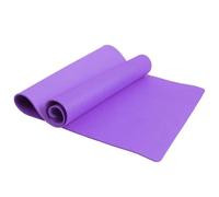 Yoga mat sturdy 4mm Thickness Yoga Mat Non-slip Exercise Pad For Health Lose Weight(Purple)