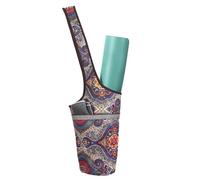 Yoga Mat Tote, Fitness Mats Carrier, Bohemian Shoulder Bag, Sports Organizer for Daily Exercise Gym, Traveling, Beach, Studio, Home, Office, Workout Room, Wellness Center, 32.3/21.9/4.3 Inches