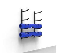 Yoga Mat Wall Mount Vertical Bracket,Stabilizing Towel/Foam Roller Metal Wall Mount Bracket,Large Capacity Freestanding Storage Rack for Friends and Family