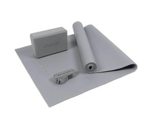 Yoga Mat with Brick and Strap Myga TU