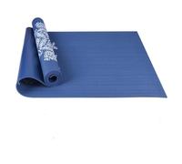 Yoga Mat Yoga Mat Oversized Lengthened Non-slip Density Silent Shock Absorption Fitness Dance Floor Mat Thickened(180 66 0.6cm blue)