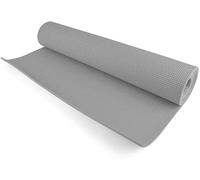 Yoga Mats Gymnastics Training Mat Non-Slip Super Soft Eco Friendly Pilates Mat Yoga Fitness Workout Gym Mats with Free Carry Bag, 173 x 61 x 0.3 cm (Grey)