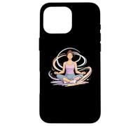 Yoga Meditation Calm Mind Adeptive Wellness Case for iPhone 16 Pro Max