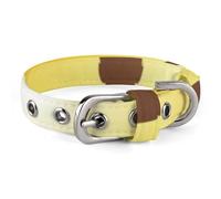 Yoga Meditation Dog Collar Adjustable Soft and Comfortable Puppy Collars with Metal Buckle Pet Collar for Small Medium Pet