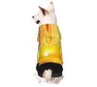 Yoga Meditation Small Pets Wear Hoodies,Dog Jumper Sweatshirt,Warm And Lightweight, Soft Texture, Easy To Wear