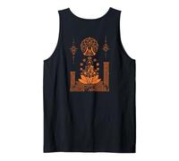 Yoga Meditation Spiritual Buddha Body Energy Centres Chakra Tank Top