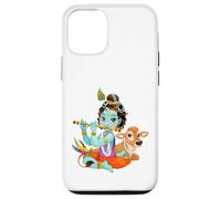 Yoga Meditation Spiritual Hindu God Krishna Case for iPhone 12/12 Pro