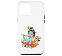 Yoga Meditation Spiritual Hindu God Krishna Case for iPhone 12 Pro Max