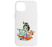 Yoga Meditation Spiritual Hindu God Krishna Case for iPhone 14 Plus