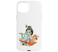 Yoga Meditation Spiritual Hindu God Krishna Case for iPhone 15 Plus