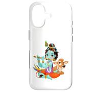 Yoga Meditation Spiritual Hindu God Krishna Case for iPhone 17
