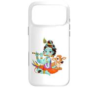 Yoga Meditation Spiritual Hindu God Krishna Case for iPhone 17 Pro Max