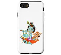 Yoga Meditation Spiritual Hindu God Krishna Case for iPhone SE (2020) / 7/8