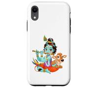 Yoga Meditation Spiritual Hindu God Krishna Case for iPhone XR