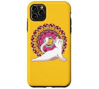 Yoga meditations chakras mandalas Cat Pilates Case for iPhone 11 Pro Max